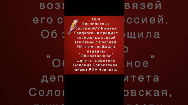 Комитет Верховной рады попросит проверить Романа Гладкого