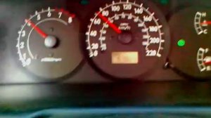 Acc Kia Spectra 1.6A Киа Спектра Разгон 1-100