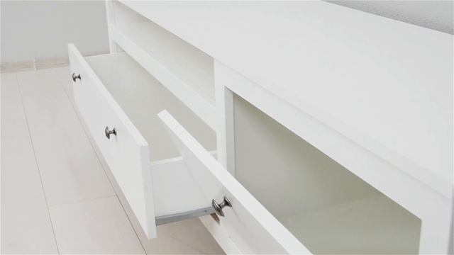 Тумба под телевизор белая в скандинавском стиле HELGA (Хельга) RTV1D1S смотреть онлайн