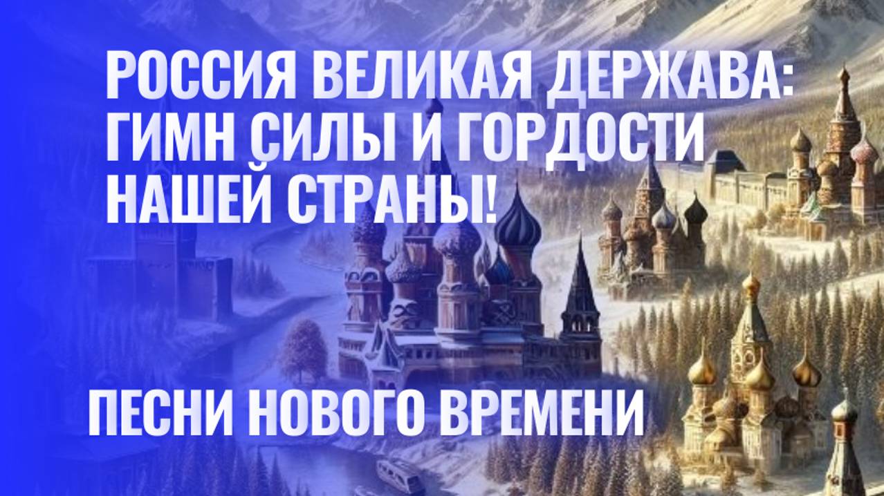 Россия Великая Держава: Гимн Силы и Гордости Нашей Страны!