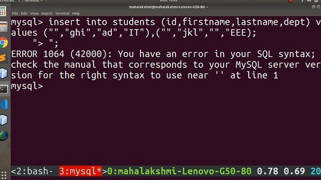 MySQL-ன் Insert,Update,Delete பற்றிய விவரம் | How To Insert, Update & Delete Entries | MySQL | Tami