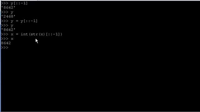 Python: Reverse Lists, Integers and Strings смотреть онлайн
