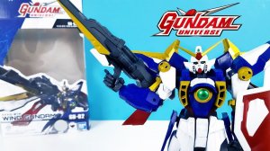 Коллекционная фигурка WING GUNDAM по аниме Mobile Suit Gundam Unicorn Toys unboxing