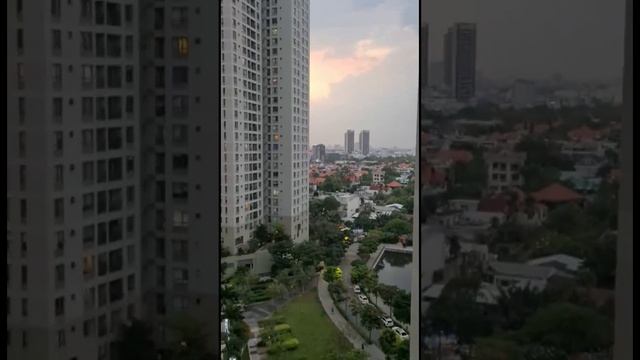 Вид из окна Maison De Apartment - Masteri Thao Dien, Tower 4. Хошимин