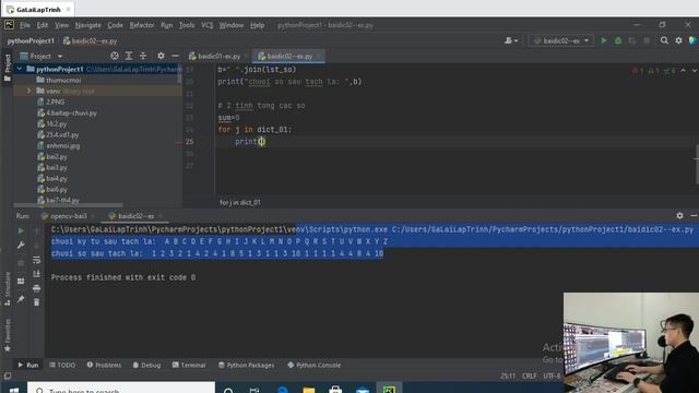 Bai35 Giải bài tập dict python 02 Tự học lập trình python смотреть онлайн
