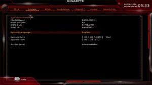 How to update the bios on the Gigabyte B450-DS3H motherboard