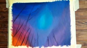 Картина акрилом. Живопись пошагово. Очень просто!