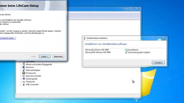 Microsoft LifeCam HD-3000 Unboxing & Test (Review) & Erfahrungsbericht (Deutsch) смотреть онлайн