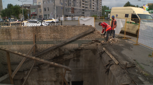 В Подольске начали реконструкцию подземного перехода на Комсомольской
