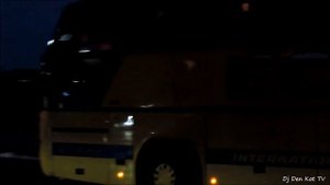 Ecolines bus in Vilnius bus station