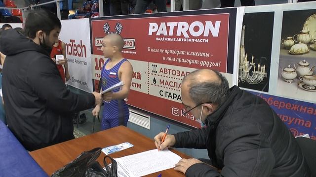 Взвешивание борцов до 48 кг, Хасавюрт. смотреть онлайн