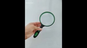 Лупа увеличение х10, цветная, утяжелённая