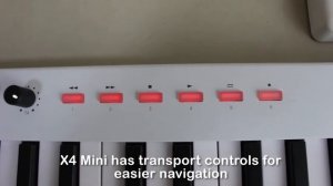 X4 Mini Keyboard with Midiplus Mini Engine Pro and iPad - Product Demonstration