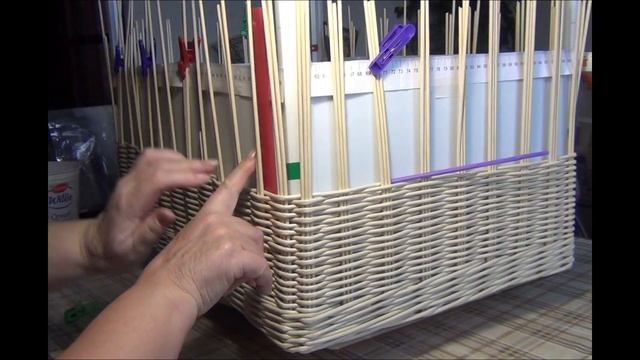 МК Плетеный короб: Технология и приспособления. смотреть онлайн