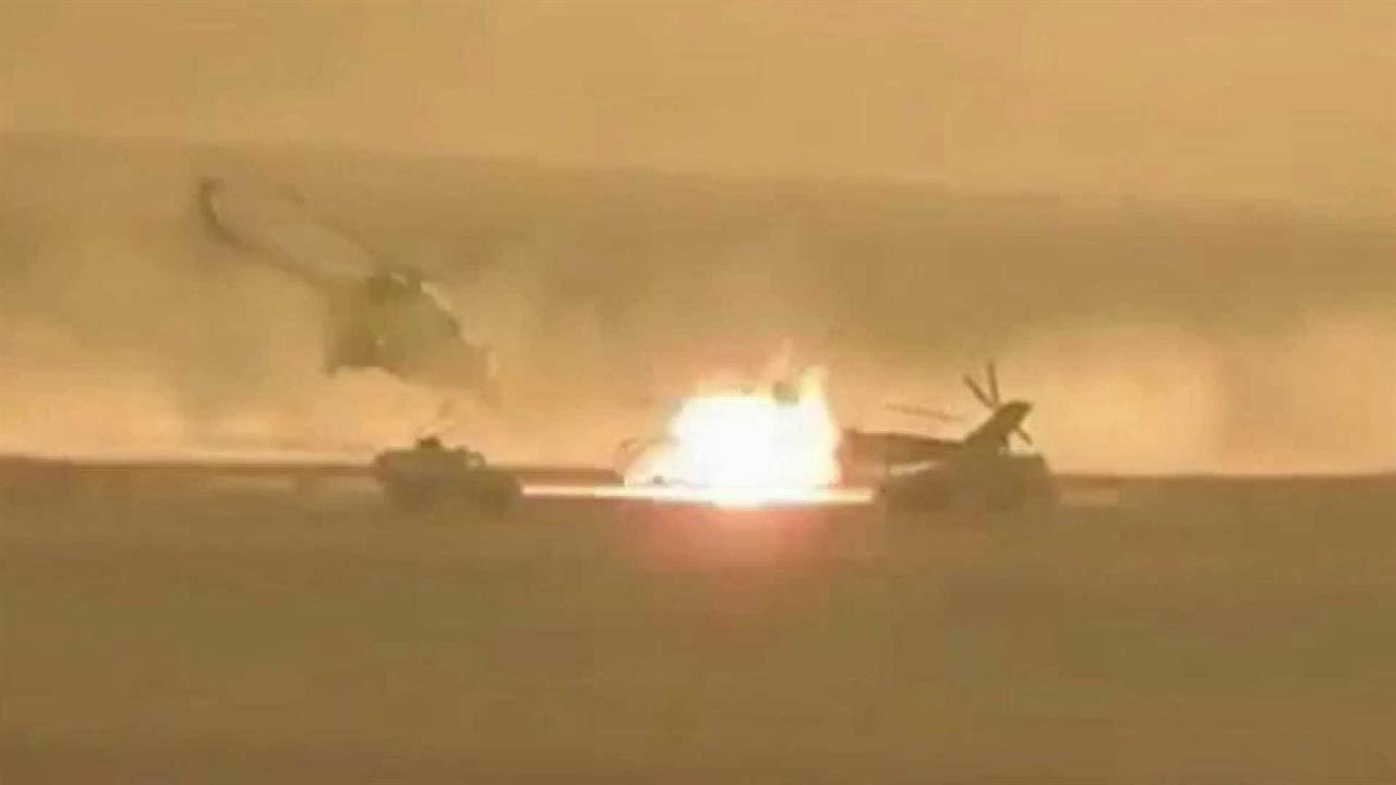 В Сирии подвергся обстрелу вертолет с российскими военными