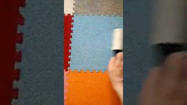 Коврик-пазл с коротким ворсом очень легко чистить! Купить можно здесь @Kovrik_baby смотреть онлайн