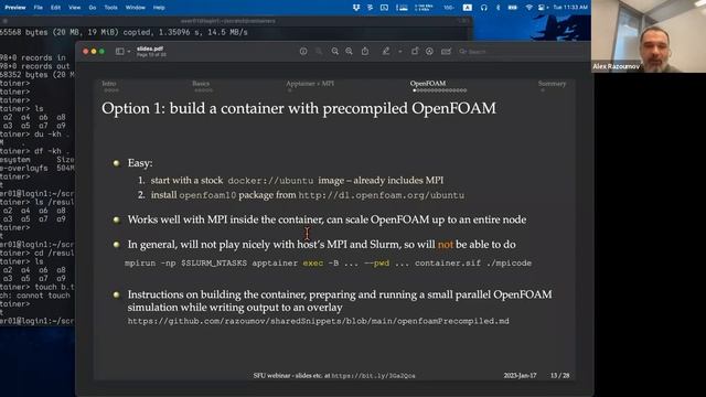 Hiding large numbers of files in container overlays смотреть онлайн