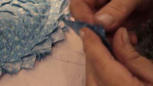 Коврик из уголков