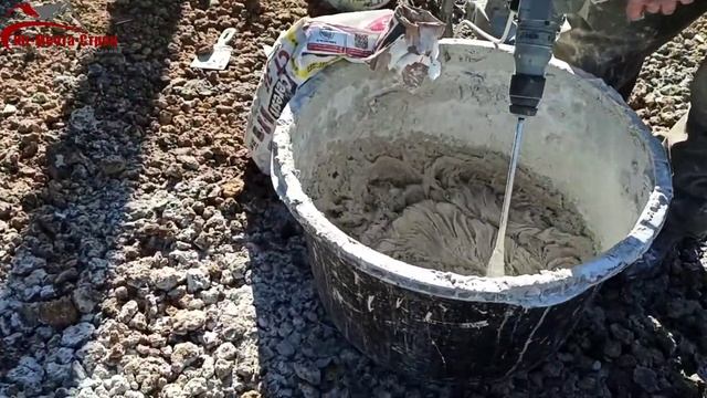Наносим короед на утепленный фасад.Часть 2