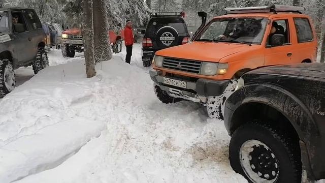 зимнее восхождение на шунут