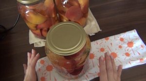 ТАК персики вы еще не закатывали! БЕЗ СТЕРИЛИЗАЦИИ И ПАРА. Персики в сиропе или в собственном соку?