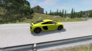 Тачки против Гигантской Ямы #3 - BeamNG Drive ТОП 5