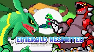 Pokemon Emerald ReSprited - взлом GBA ROM, 386 покемонов получили новые спрайты, 1/512 Shiny Rate