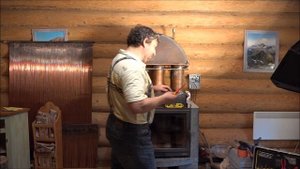 Дровяной котел. Управляем с телефона!