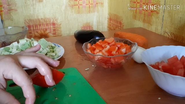 Тушеное мясо с овощами