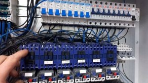 Сборка щита автоматики