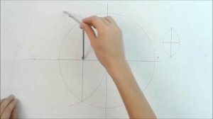 Построение 5 угольника циркулем, метод с кругами Карлайла