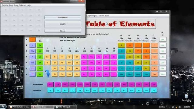periodic table java program смотреть онлайн