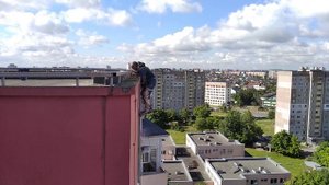 25. 07. 2022 г. Промышленный альпинизм. Выход на сидушку. Выход по молдавски.