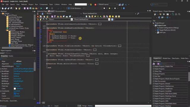 Communication with SIEMENS S7-300 PLC using free library libnodave and Delphi. смотреть онлайн