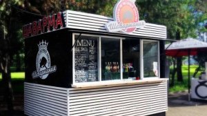 Производство торговых рядов, павильонов и киосков из сэндвич-панелей.