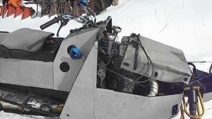 Самодельный снегоход 5