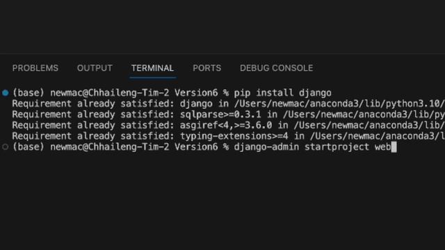 How to create your first project Django | Python Django | Episode 01
