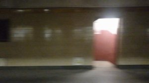 Проезд мимо закрытой станции Рижская. Московское метро КРЛ