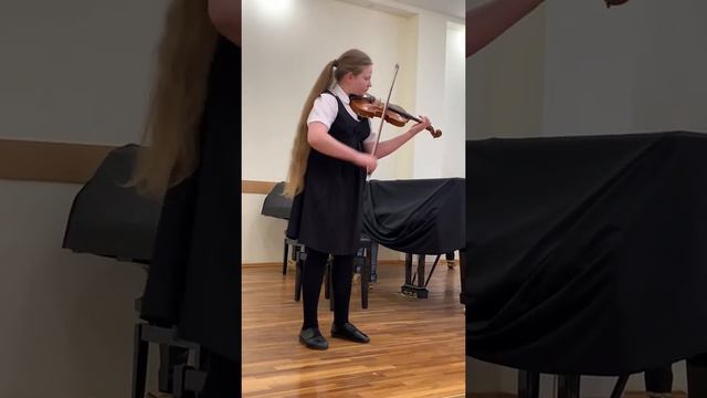 Ева Андрианова, 13 лет,  И.С. Бах, Партита №3, E-dur (Прелюдия и Гавот) смотреть онлайн