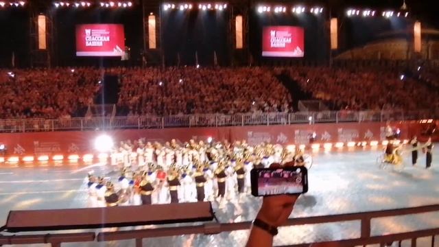 Когда египтяне начали играть Катюшу, зал взорвался от восторга. Фестиваль Спасская башня. смотреть онлайн