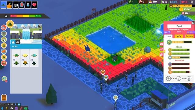 Give your dinosaurs privacy in Parkasaurus смотреть онлайн