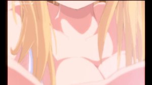 Catgirl Swallowing Animation