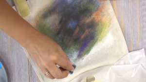 ✨ Делаем стильный уникальный рюкзак своими руками! Простая роспись по ткани.