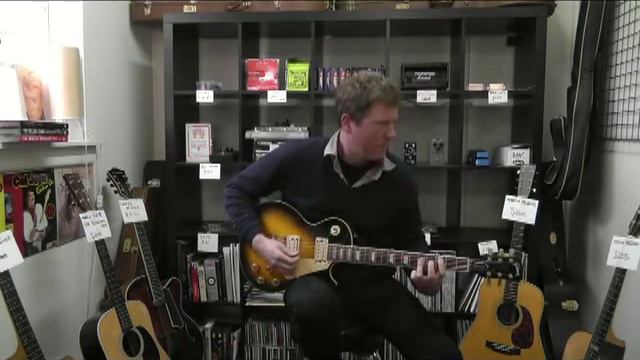 GIBSON LES PAUL STANDARD 1994 TOBACCO - Guitar Music смотреть онлайн