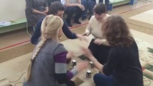 Игра со стаканчиками. Творческая работа.