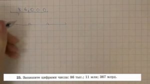 Решение задания №25 из учебника Н.Я.Виленкина "Математика 5 класс" (2013 год)