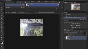 Работаем с видео в фотошоп Урок 1/4