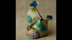 Пинетки из фетра своими руками