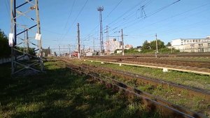 Электропоезд ЭД9М-0116 сообщением Рязань-2 - Ряжск