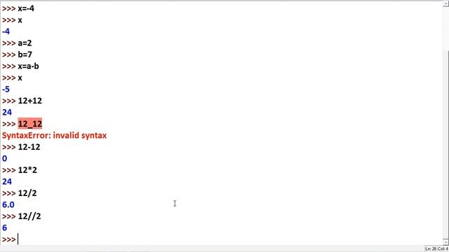 #Python Operators//Types of Operators in HINDI